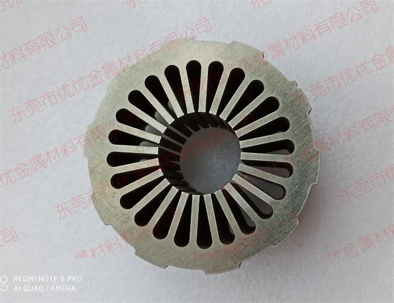 customized design stator and rotor lamination of high quality for electric motor