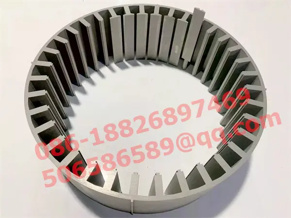 Electric Motors and Electromagnetic Induction Stator Core Lamination Statck