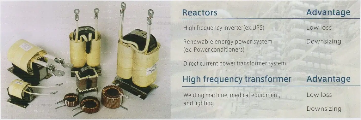 GT-080 ультратонкий кремнієвий реакторний трансформатор