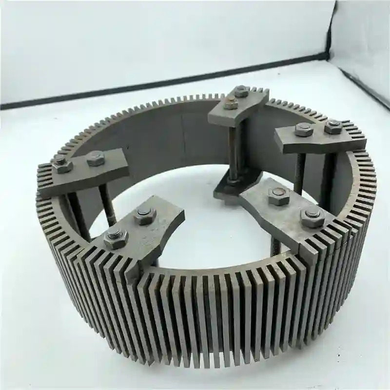 High performance high-speed motor core stator