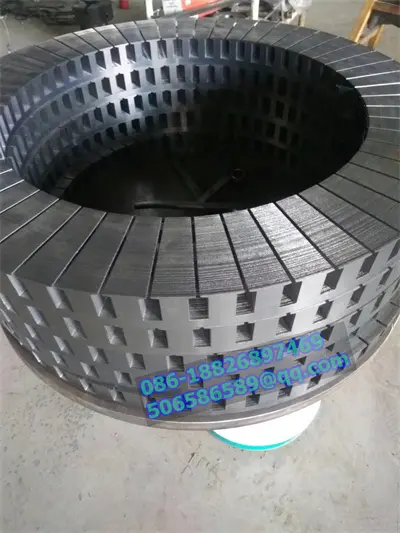 Manufacturing Process of An Axial Flux Stator For Disc Motor With Stamping Mold and Machine Punching